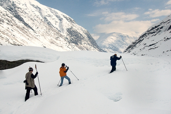 Skiing To Nigardsbreen Ice Cave Norway Travel Photography Blog