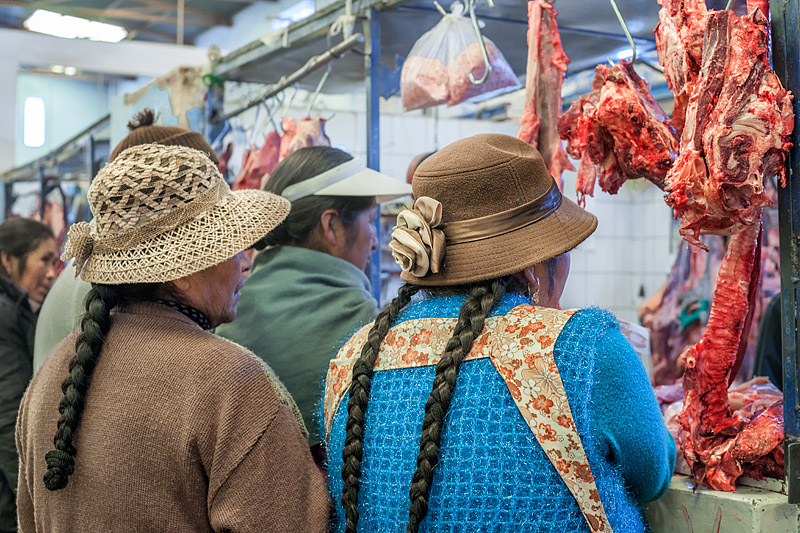 Local market, Uyuni, Bolivia, South America