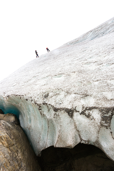 icy glacier, Juneau, Alaska