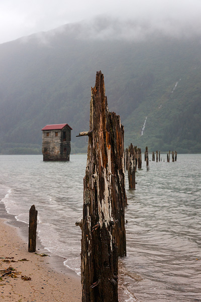 Treadwell HIstoric MIning trail, Douglas Island, Juneau, Alaska