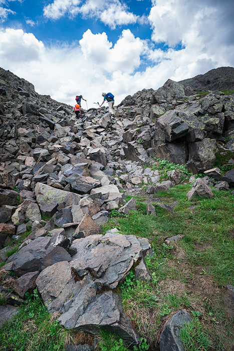 Hiking in the San Juan Mountains, Colorado