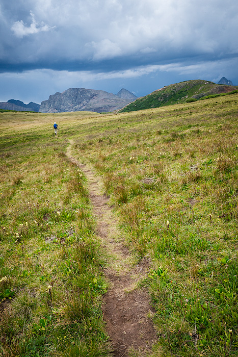 Hiking in the San Juan Mountains, Colorado