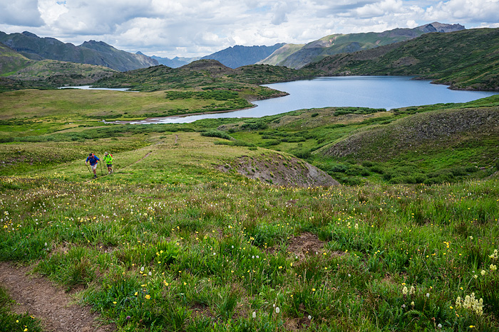 Hiking in the San Juan Mountains, Colorado