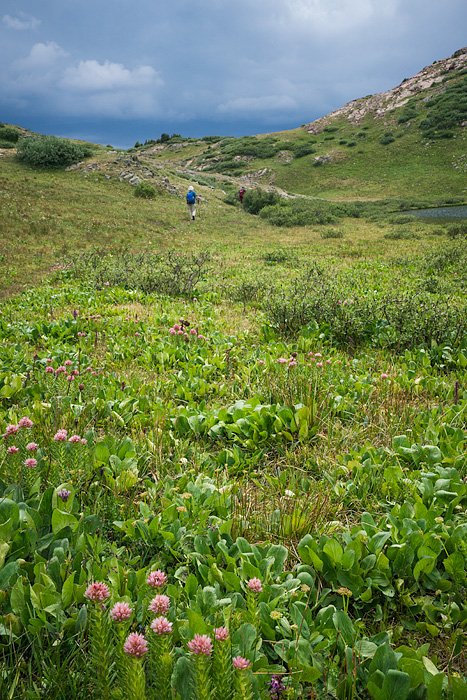 Hiking in the San Juan Mountains, Colorado