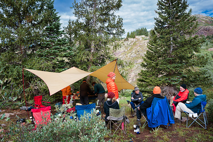 Camping in San Juan Mountains