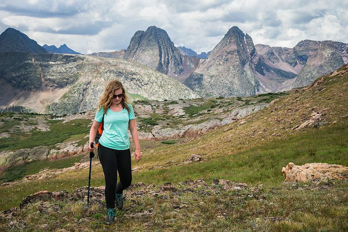 Hiking in the San Juan Mountains, Colorado