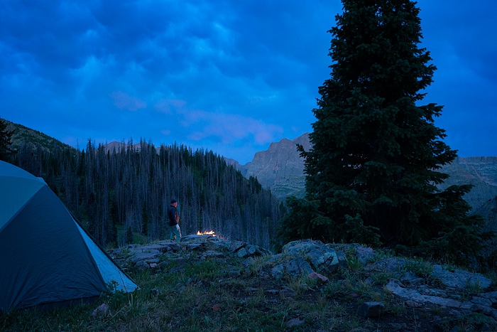 Camping in San Juan Mountains