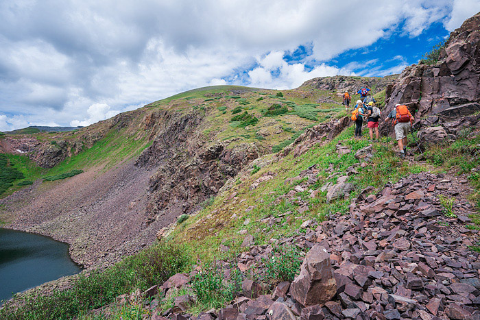 seniors, hiking, San Juan Mountains, Colorado, hiking, backpacking, adventure, wanderluster, mountains, epic scenery