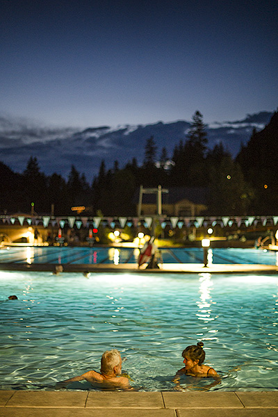 Hot Springs,, Ouray, Colorado