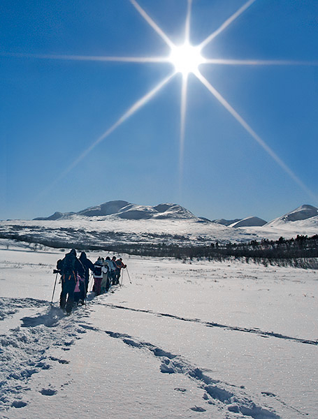 Sweden-snowshoeing-Lapland-artic-adventure