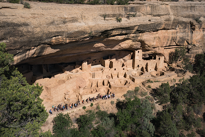 Cliff Palace from observation deck