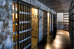 Old jail in the mining town of Cripple Creek, Colorado