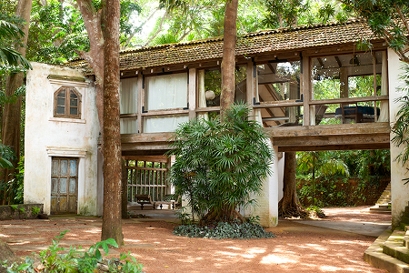 Lunuganga Estate of Geoffrey Bawa, 20th c Tropical Modernism and Minimalism architect        