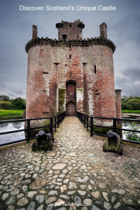 Caerlaverock Castle in southern Scotland