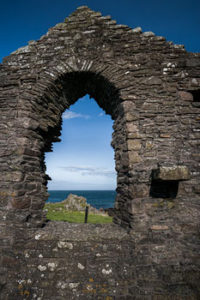 Caerlaverock Castle in southern Scotland