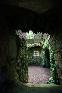 Caerlaverock Castle in southern Scotland