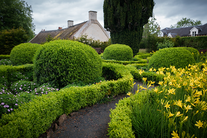 Robert Burns Cottage on the Robert Burns trail