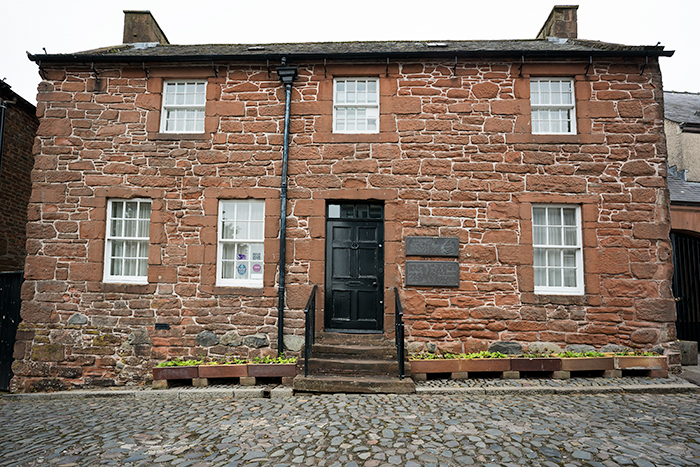 Burns house until his death in Dumfries on the Robert Burns trail