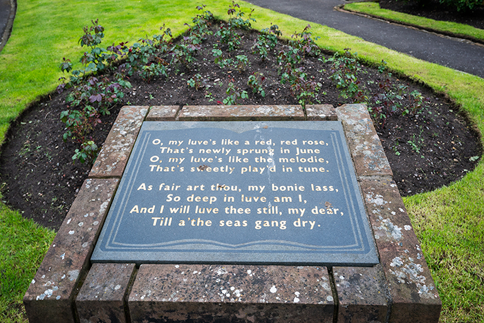 Robert Burns trail poetry