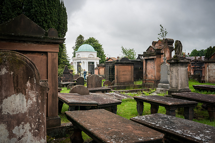 Mausoleum in Dumfries on the Robert Burns trail