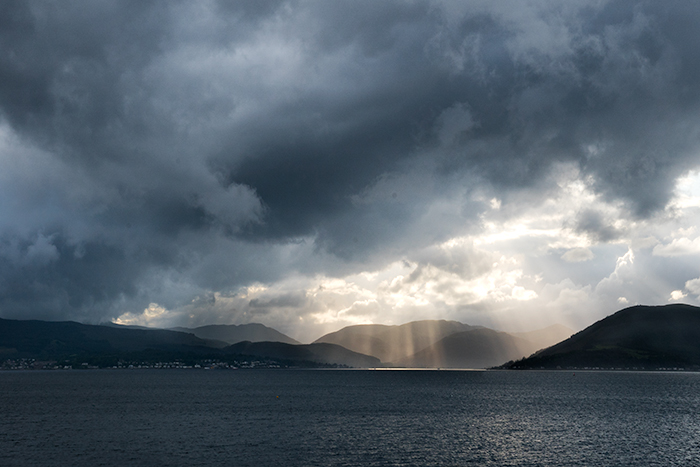 sunset Gourock