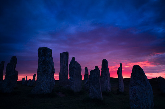 Blue hour Callanish Standing Stones