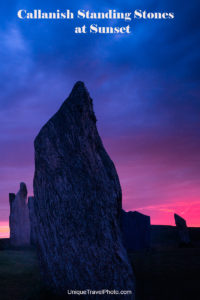 Callanish Standing Stones drama on the Isle of Lewis, Scotland