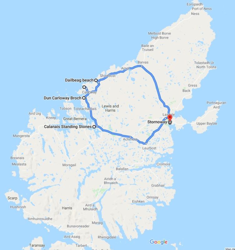 isle of lewis itinerary idea