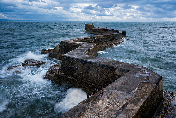 St. Monans pier on the Fife Coastal Path