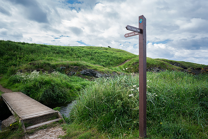 Fife Coastal Path in Scotland