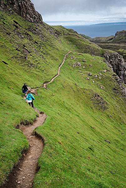 over the sea to skye quirang hike