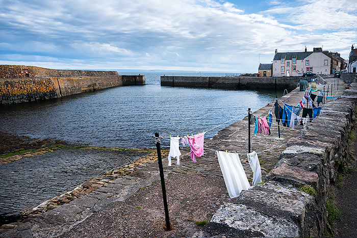 cllardyke harbor on Scotland