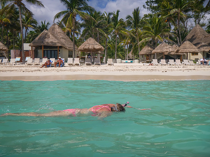 snorkeling in Playa