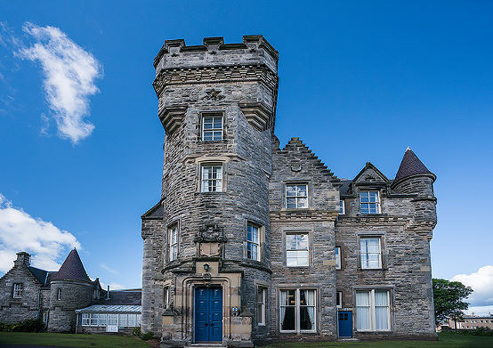 dorm castle in Scotland