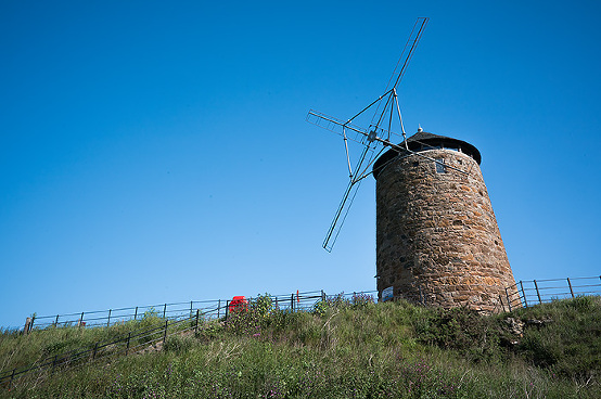 Windmill in St Monans on Scotland