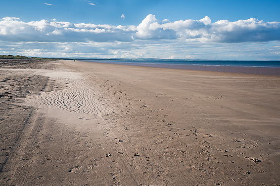 west sands beach Scotland