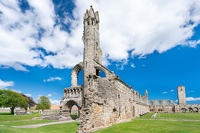 St. Andrews, Scotland, Fife coast, UK