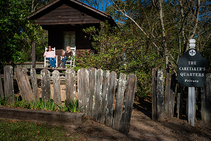 Caretaker cottage at Myrtles Plantation