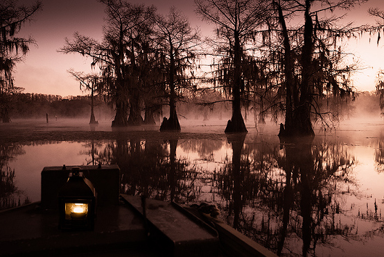 Sunrise at Caddo Lake