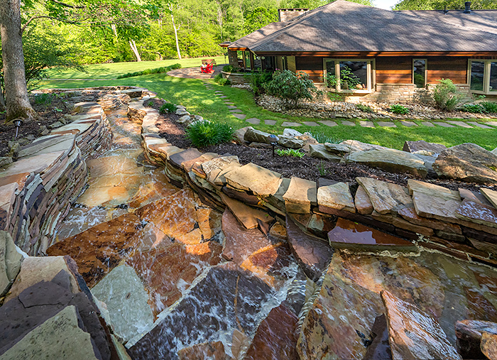 Staying in a Frank Lloyd Wright house