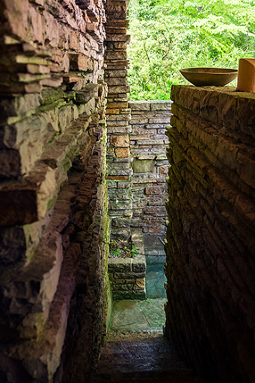 Entrance to Frank Lloyd Wright