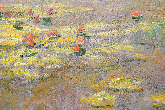 24 hours in Pittsburgh Monet waterlilies