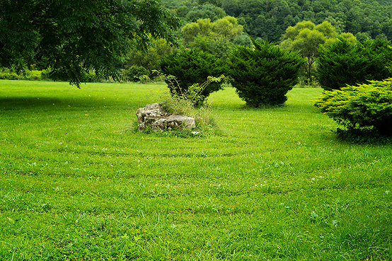 Labyrinth at Quest Mountain Institute Off the beaten path in West Virginia