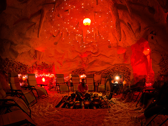 Pomona Salt Cave & Spa, off the beaten path in West Virginia, USA