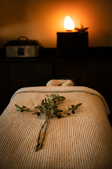 massage at Pomona Salt Cave & Spa, off the beaten path in West Virginia, USA