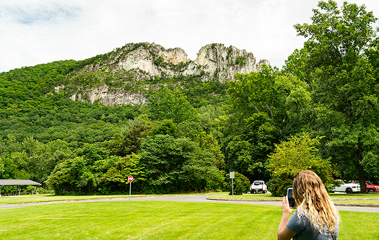 Seneca Rocks, off the beaten path in West Virginia