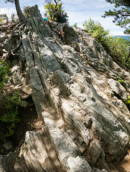 Seneca Rocks, off the beaten path in West Virginia