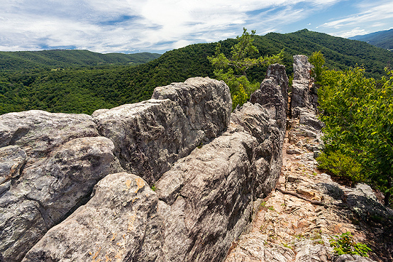 Seneca Rocks, off the beaten path in West Virginia