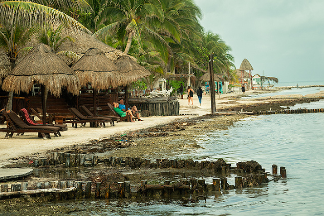 Central beach, Isla Holbox, Mexico