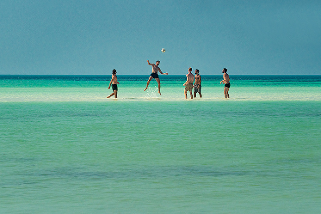 Isla Holbox sandbar